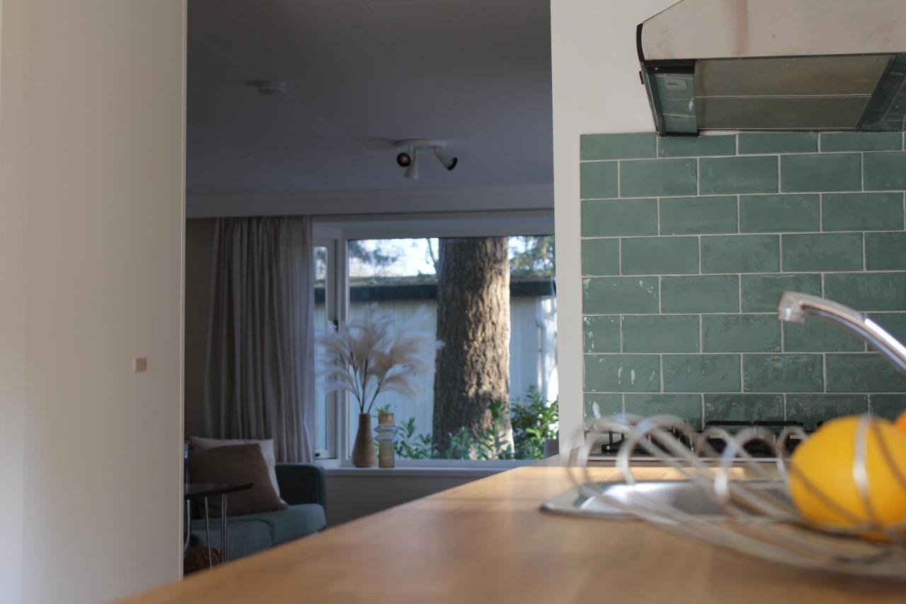 Sfeervol Vakantiehuisje In Bosrijke Omgeving 보르덴 외부 사진