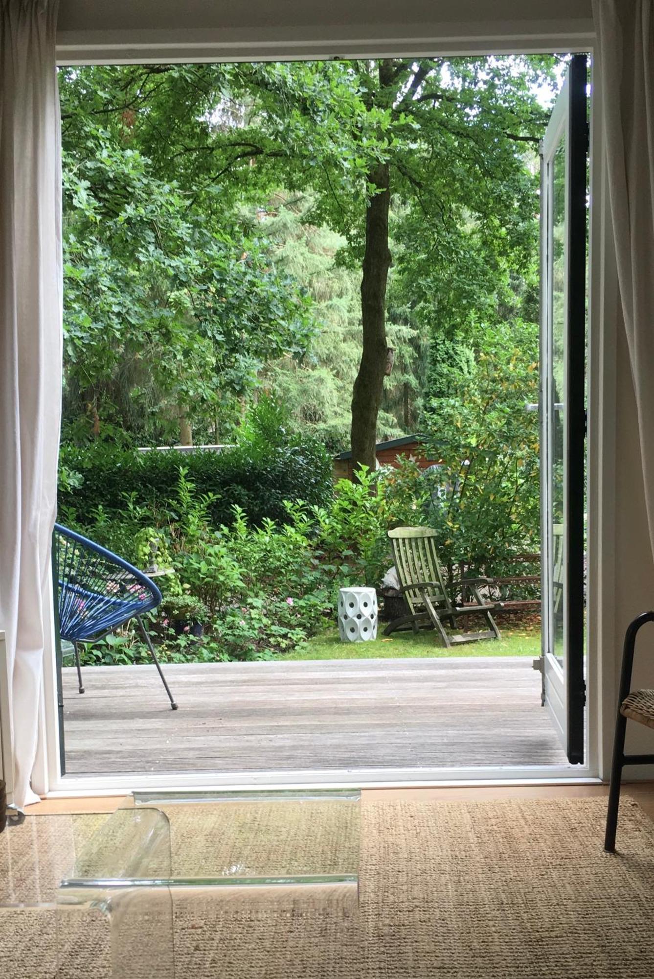 Sfeervol Vakantiehuisje In Bosrijke Omgeving 보르덴 외부 사진